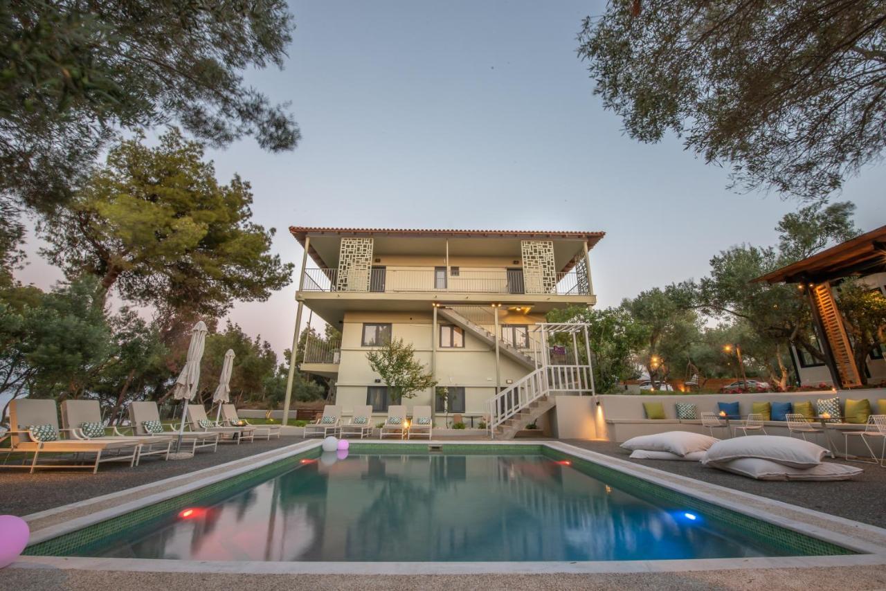 Elies 33 Bio Retreat (Adults Only) Hotel Афитос Екстериор снимка
